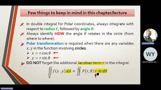 (20254) Asynchronous Lecture - Lecture 12 - Double Integral (Polar Coordinates) - Part 1