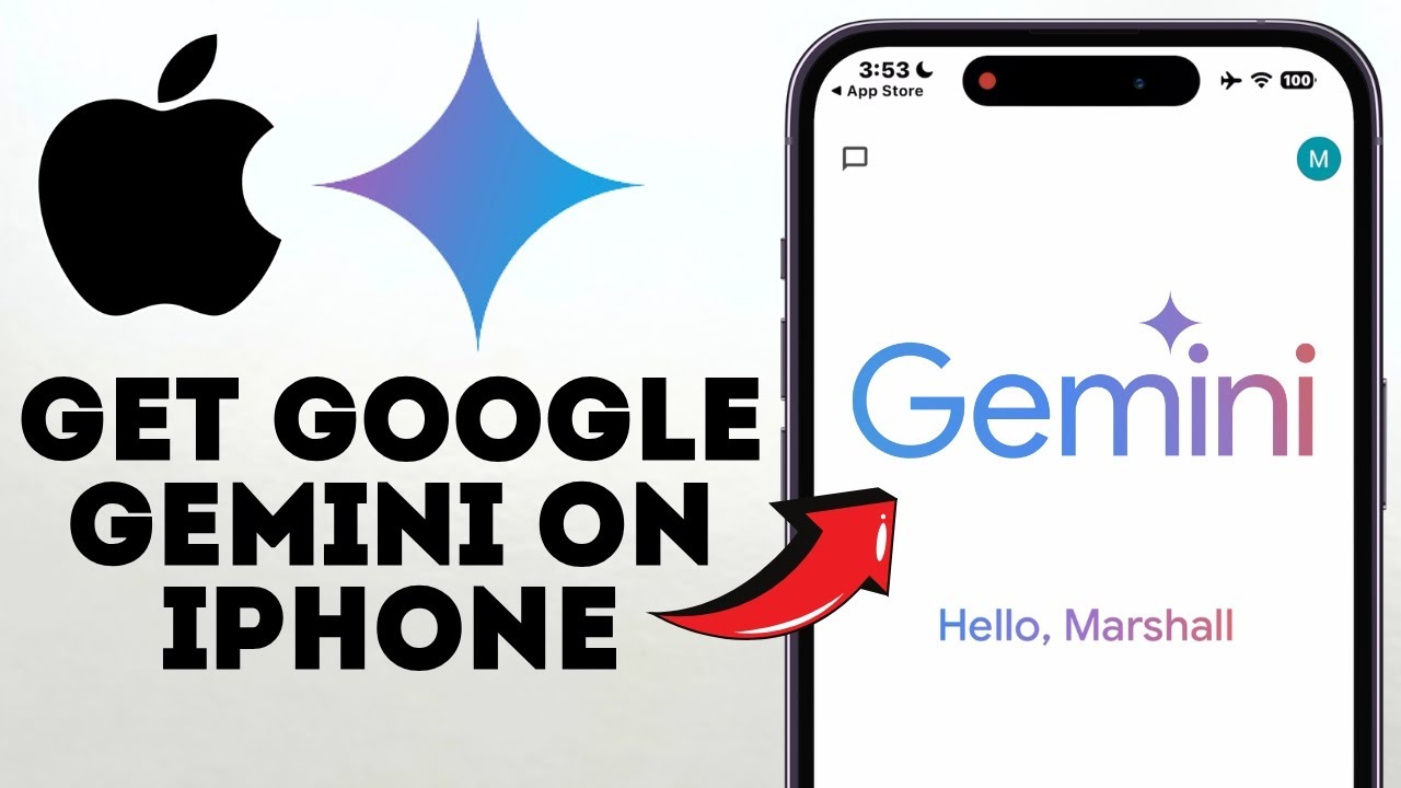How To Get Google Gemini On iPhone I NEW! - YouTube