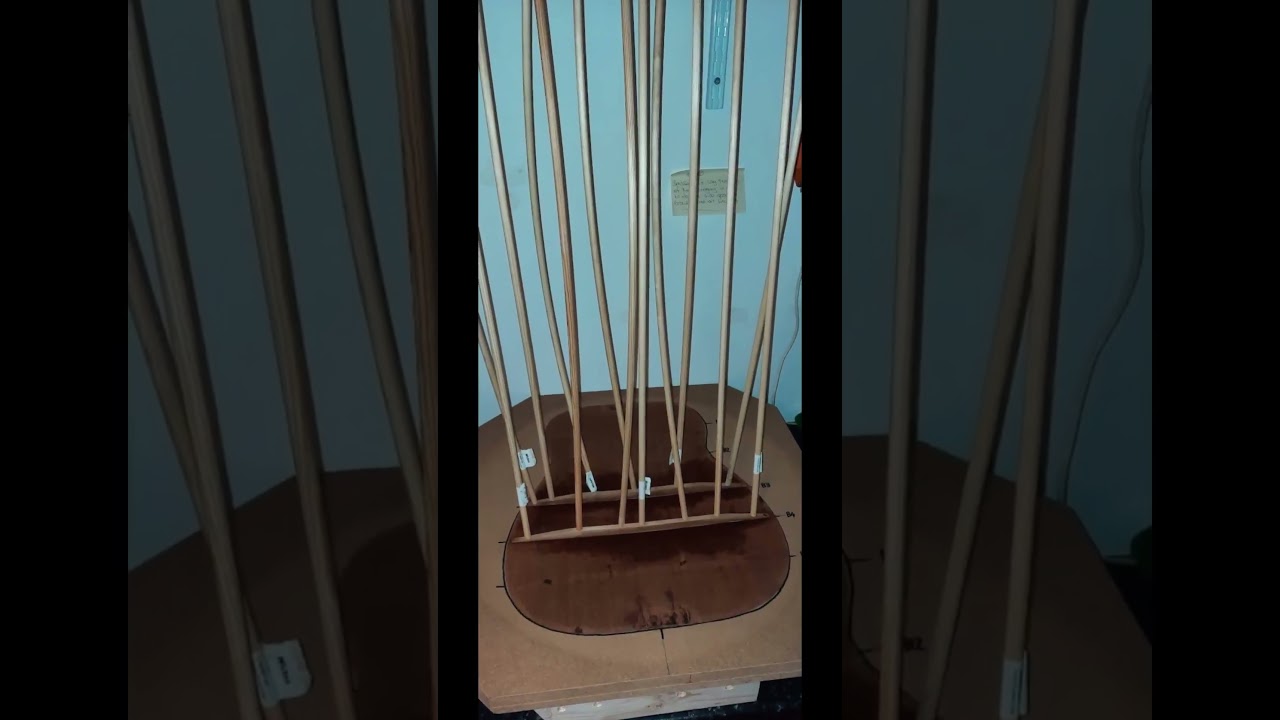 Guitar Go bar deck mockup for Harmony Sovereign H1260 build.