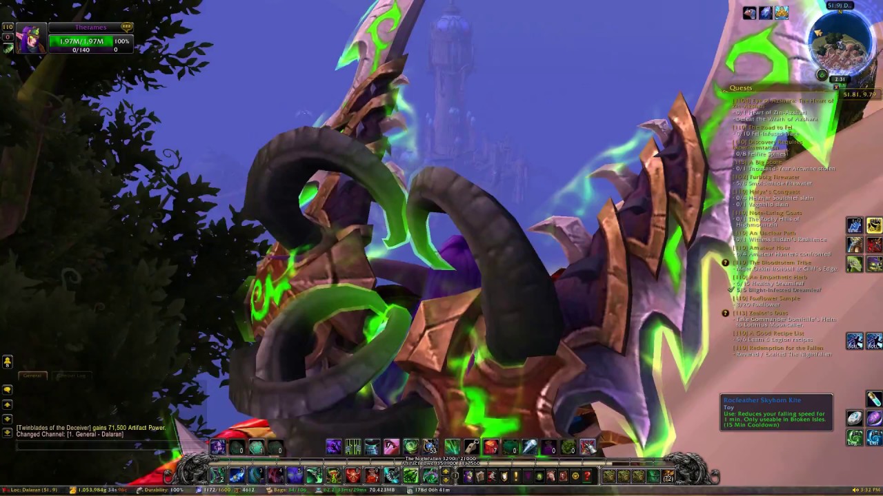 How to get Guise of the Deathwalker (Patch 7.1.5) - Demon Hunter Hidden Artifact (Havoc)