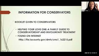 4/12/2026 Virtual NAMI LPS Conservatorship Meeting for Families with Conservatorship