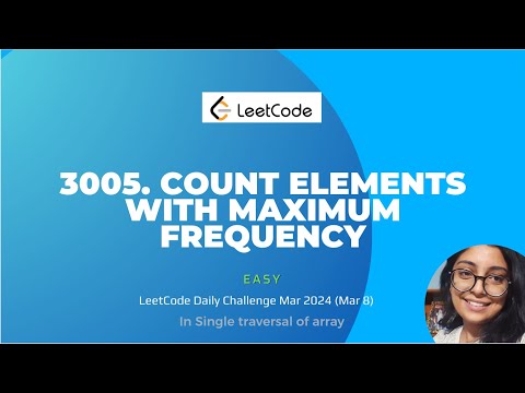3005. Count Elements