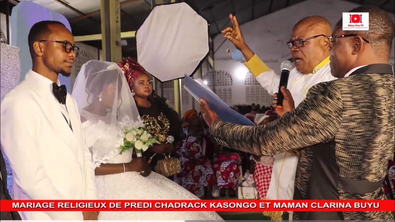 Page Rose: MARIAGE RELIGIEUX DE P. CHADRACK & Mm CLARINA BUYU á L’EBNM P/ de Pacifique Muanda RDC 