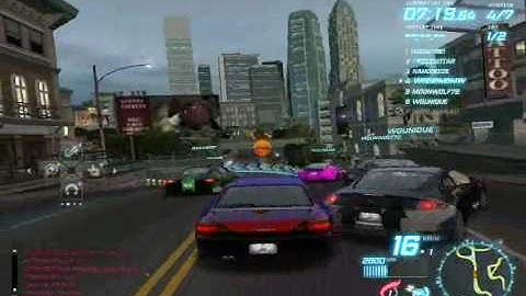Need for Speed™ World Beta Abandoned Race For Cars Showroom 2
