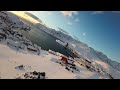 Honningsvåg with the DJI Avata in 4K, a few days after the polar night.