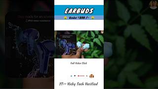 Noise Buds vs102 Earbuds Under ₹800 ⚡ Best Earbuds Under 800 #shorts #ytshorts #vickytechverified