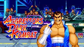 Aggressors Of Dark Kombat  Goh Kidokoro (Neo Geo MVS) 痛快GANGAN行進曲城所 剛