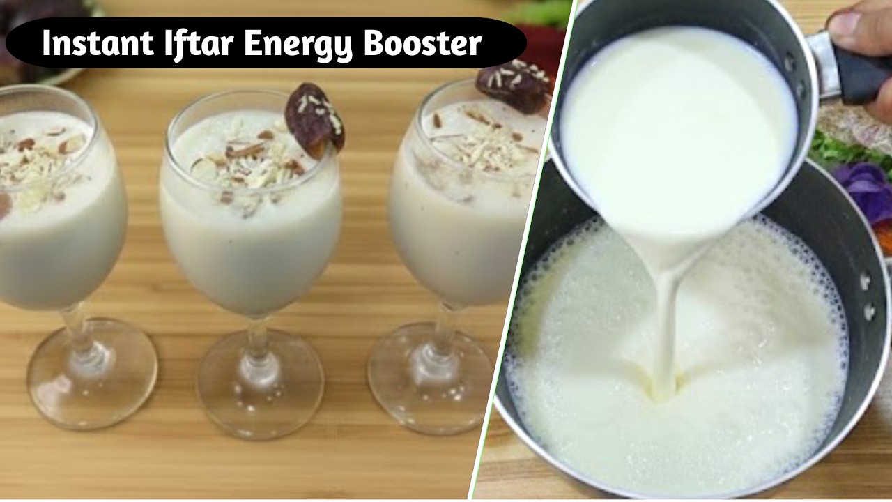 Ramadan Special Khajoor Badam Sharbat |Instant Energy Drink for Iftaar 