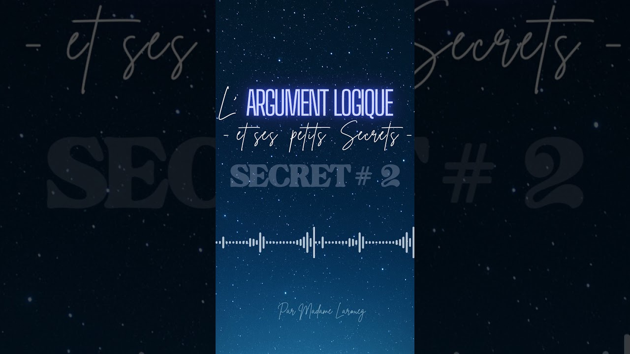 Construire un Argument en dissertation de philosophie 