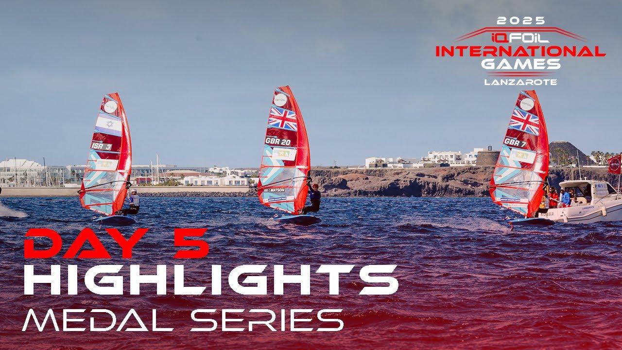 Johan Søe & Emma Wilson Triumph at the 2025 iQFOiL International