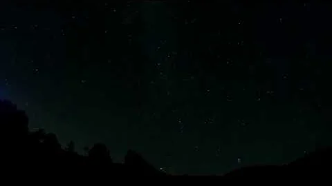 Perseid meteor shower 2018 | GoPro Nightlapse