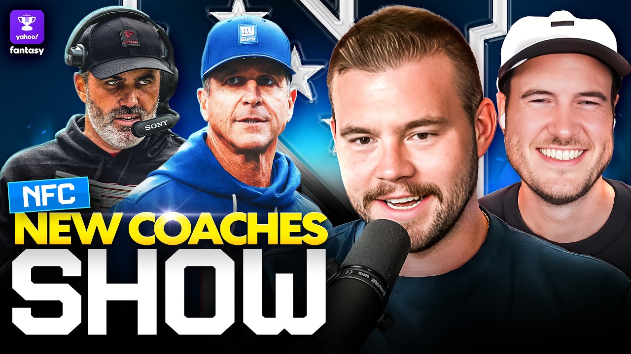 NFC COACHES show: New HCs and OCs we LIKE and DISLIKE for fantasy in 2026