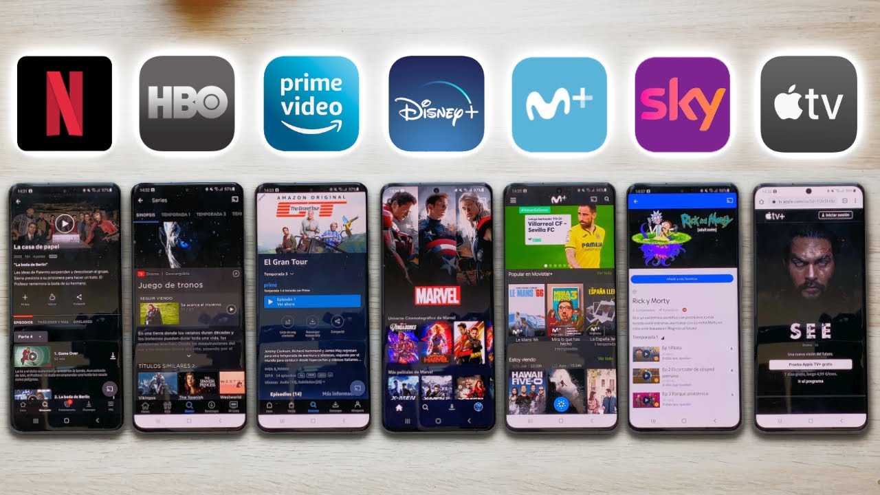 Netflix Vs Hbo Vs Prime Video Vs Disney Plus Vs Sky Vs Movistar Vs Apple Tv Plus Cual Es Mejor Youtube