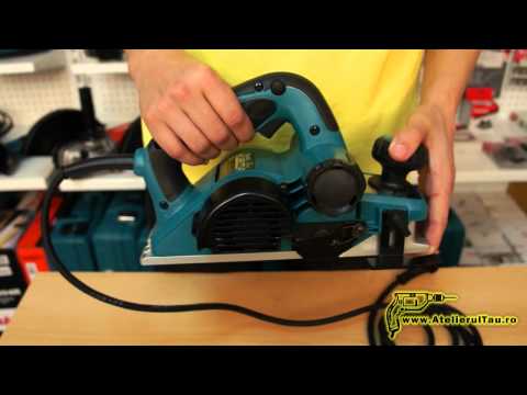 Makita KP0810 električno rende, 850W - video 4