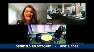 Deerfield Selectboard - June 1, 2022
