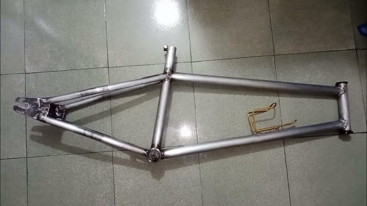 BMX cycle frame making and welding BMX সাইকেল ফ্রেম তৈরি এবং জালাই