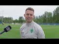 Interview: Danny Musovski on the Club's defensive focus heading into Atlético Madrid
