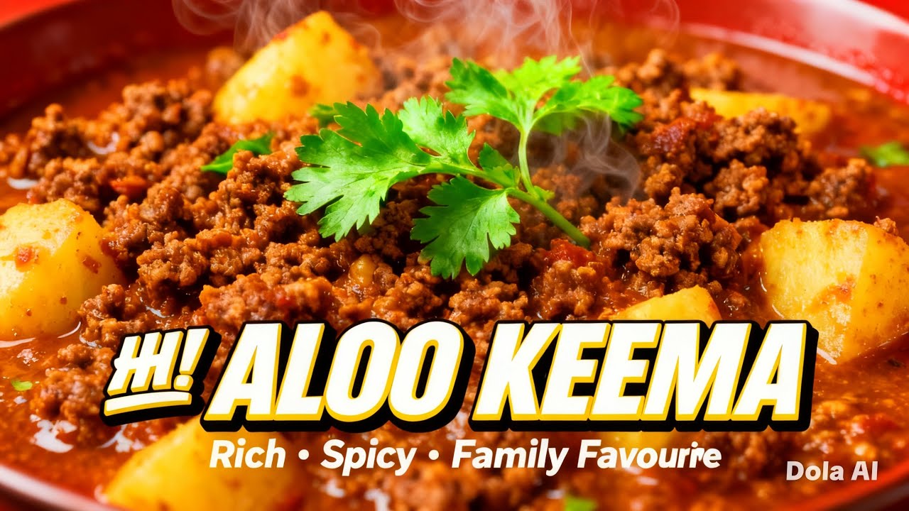 Aloo Keema Recipe 🍲 | Pakistani Beef Mince & Potato Curry | Easy Family Dinner | FlavorBeam 