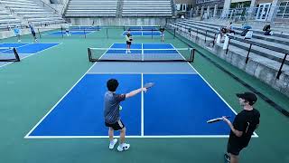 08/06/25 - Lifetime 4.5+ Open Play ~ Basaria, Broembsen -vs- Zhang, Pawloski