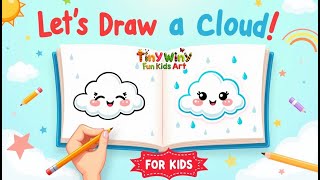 How to Draw Clouds Step-by-Step! ☁️✏️ Easy Cloud Drawing Tutorial for Beginners