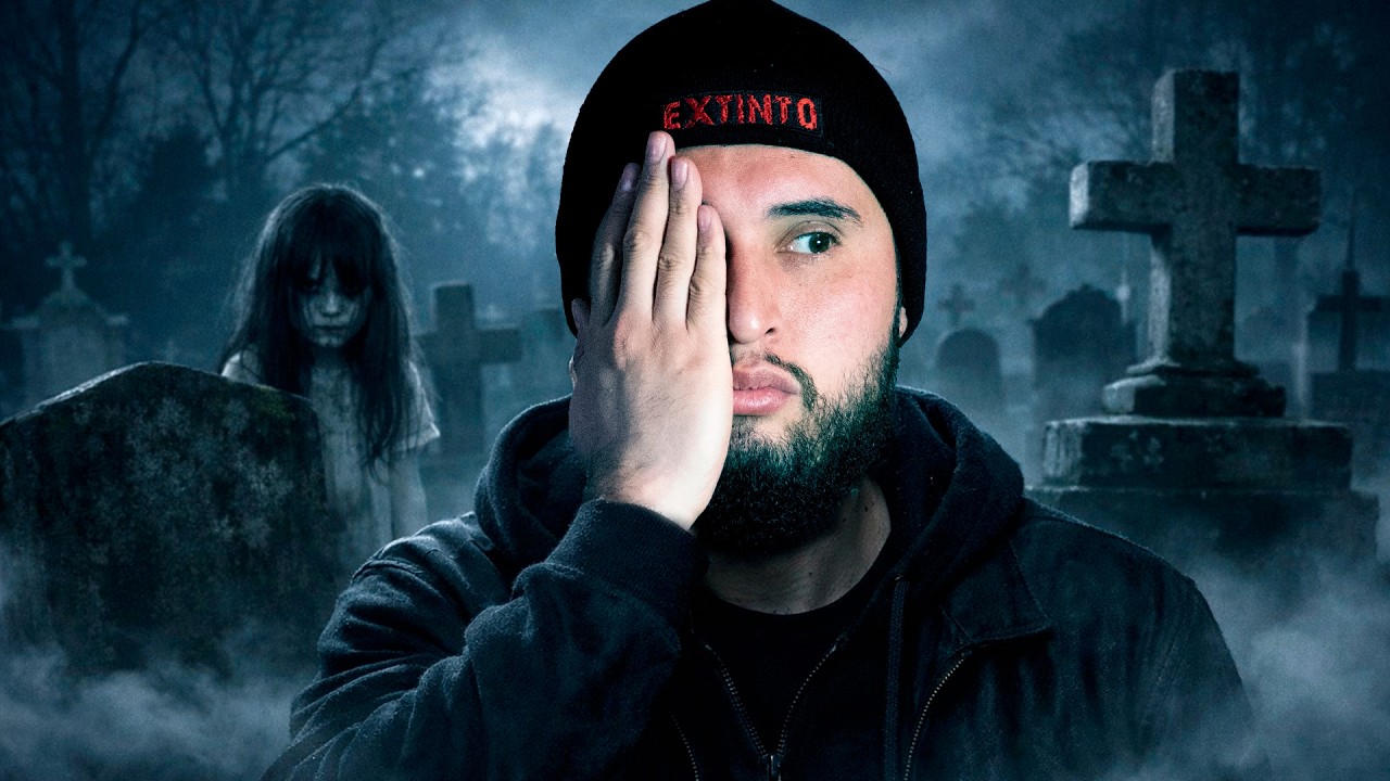 Captamos a una N1Ñ4 FANTASMA jugando en el CEMENTERIO