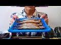 20171210 子持ちししゃも おにぎり こんにゃく 焼き鳥 食べるだけ 一人飯 飯枠 飯動画 Mukbang eating show