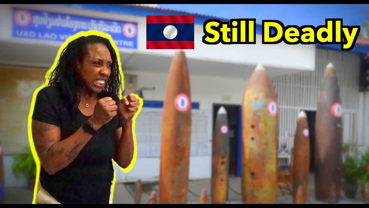 Лаос: страна, наиболее часто подвергавшаяся бомбардировкам на Земле | Посещение Центра для посети...