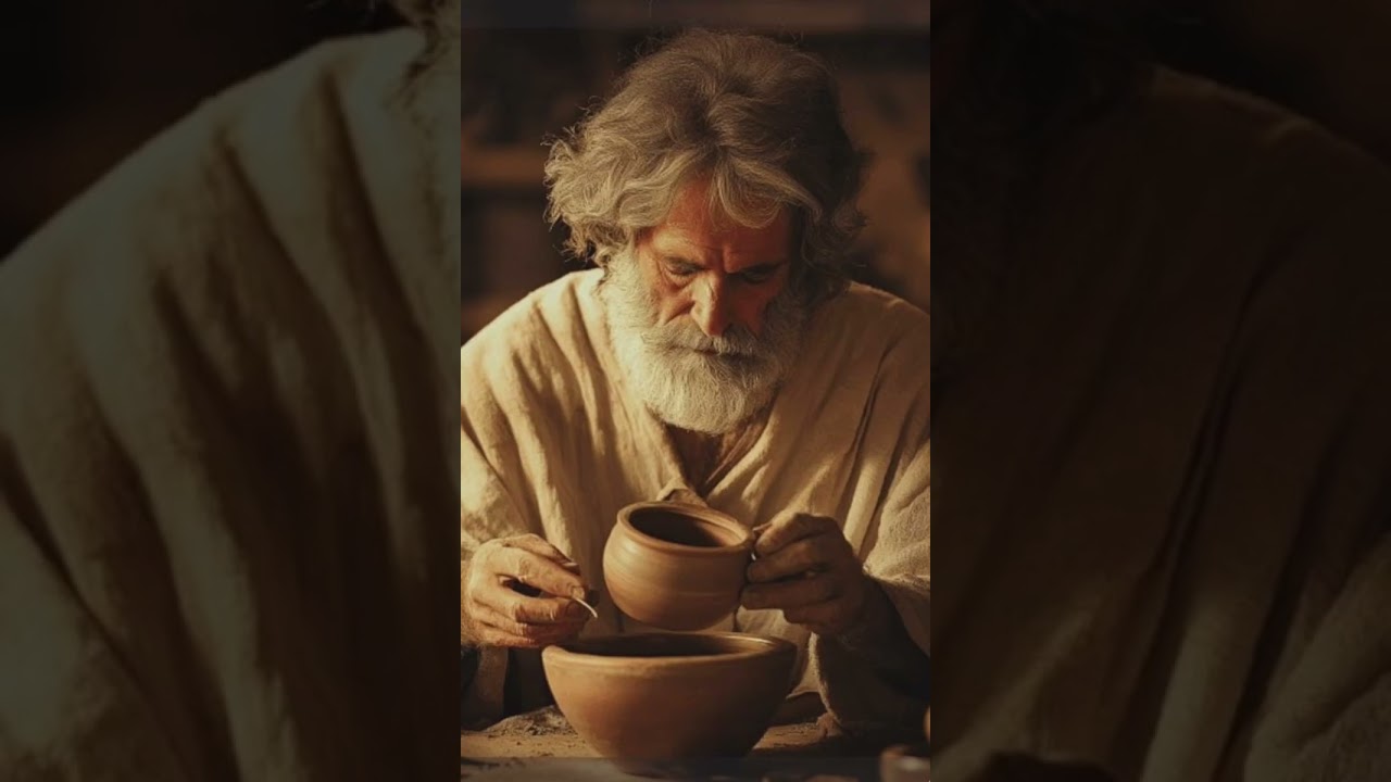 O vaso na mão do oleiro [ letra.Israel Costa krazo]