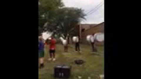 Betty Smith Drumline Rehearsal-Scott Barwick, Drum...