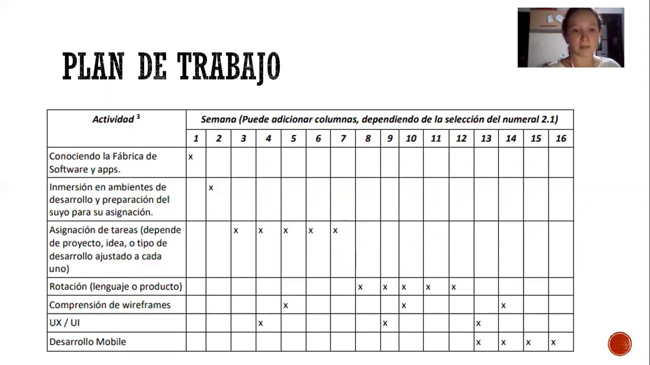 Plan De Trabajo Individual Ejemplos Formatos Excel Word2022 Images