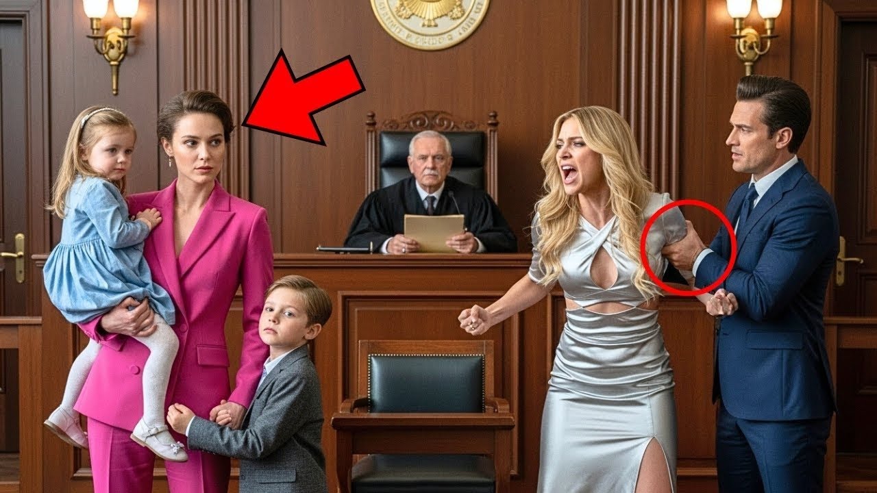 Sa femme démunie au tribunal avec ses jumeaux : l'amante hurlait face à la vérité du juge