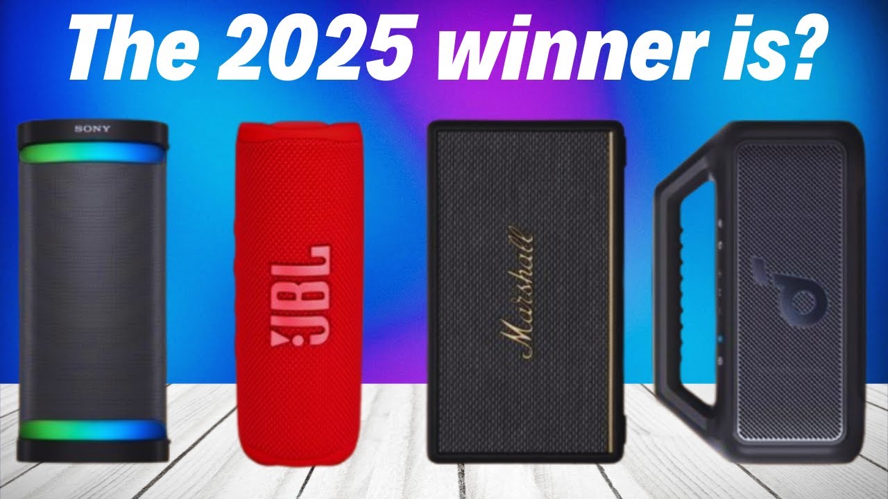 5 Best Premium Bluetooth Speakers in 2025 - YouTube
