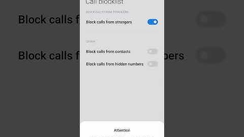 How to Block calls and messages from unknown number.