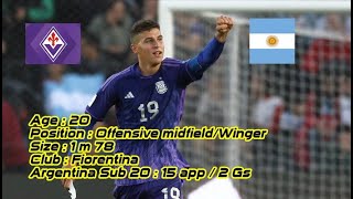 Gino Infantino / Fiorentina / By ETF scouting