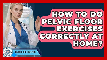 How To Do Pelvic Floor Exercises Correctly At Home? - Bladder Health Support