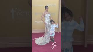 Teyana Taylor And Daughter Shined On The Carpet ✨✨