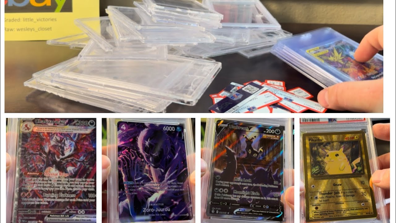 Выпуск специального набора Pokemon от Crack-Out PSA! Состояние от Mint 9 до Gem 10? Всего 30 карт...