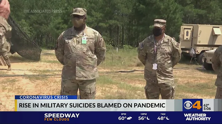 Rise in military suicides blamed on pandemic