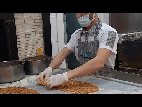 Lahmacun Sermesi. Lahmacun serme eğitimi.