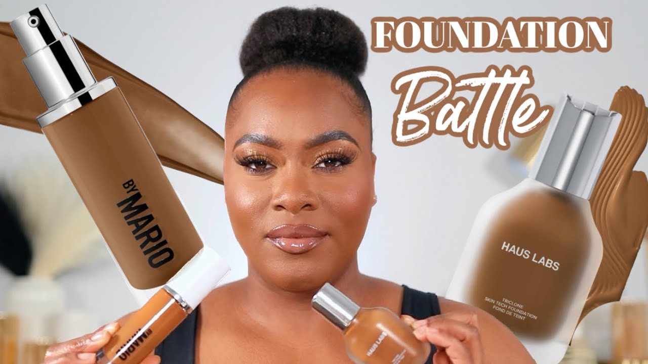 NEW MAKEUP BY MARIO FOUNDATION VS HAUS LABS FOUNDATION BEST