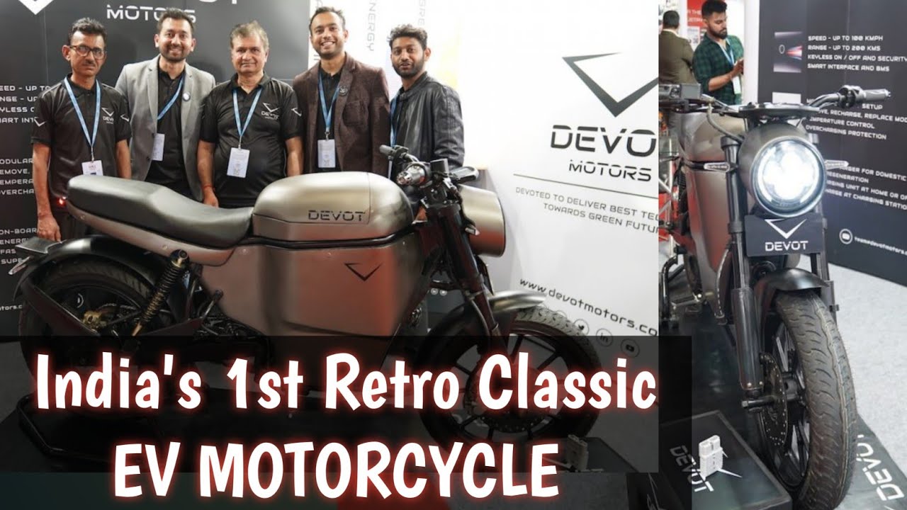 First Retro Classic EV Motorcycle 