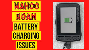 Wahoo Elemnt Roam V1 or V2 Battery Not charging? Here’s why.