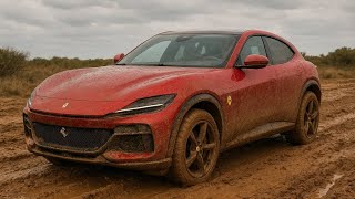 видео: Ferrari Purosangue на бездорожье-глупая затея!!! картинка: Ferrari Purosangue на бездорожье-глупая затея!!!