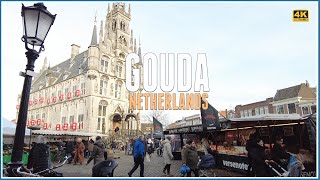 Exploring Netherlands Walking Tour In Gouda City Center | Feb 2024 / Uncover The Magic Of Gouda
