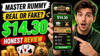 Master Rummy Card Game Earning App Review | Real or Fake? Honest Payment & Withdrawal Check screenshot 1