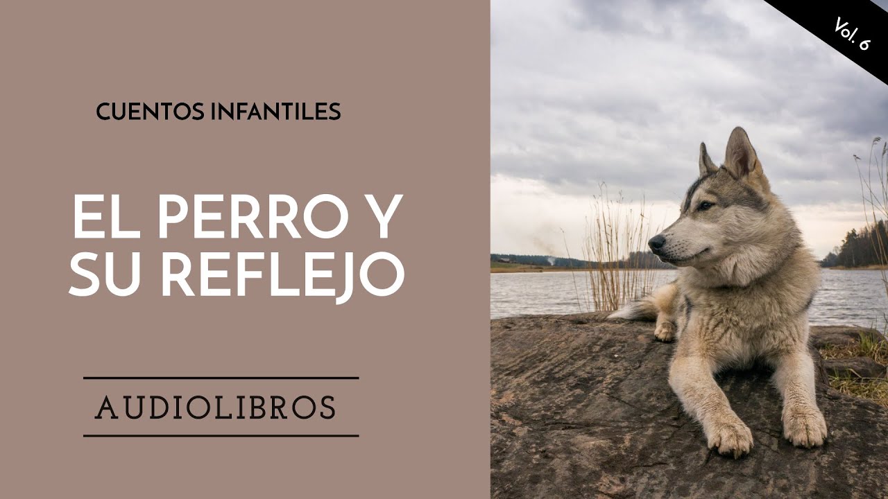 La fábula el perro y su reflejo [CON MORALEJA] - Cuentos para niños