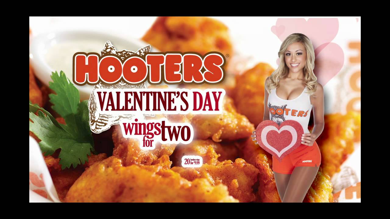 Hooters Valentines Day Wings For Two 2012 YouTube