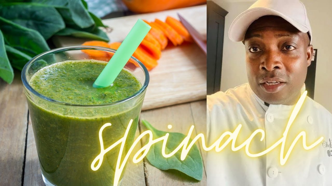 Drink celery carrot and spinach juice drink to help regulate blood sugar in diabetes! | Chef Ricardo Cooking