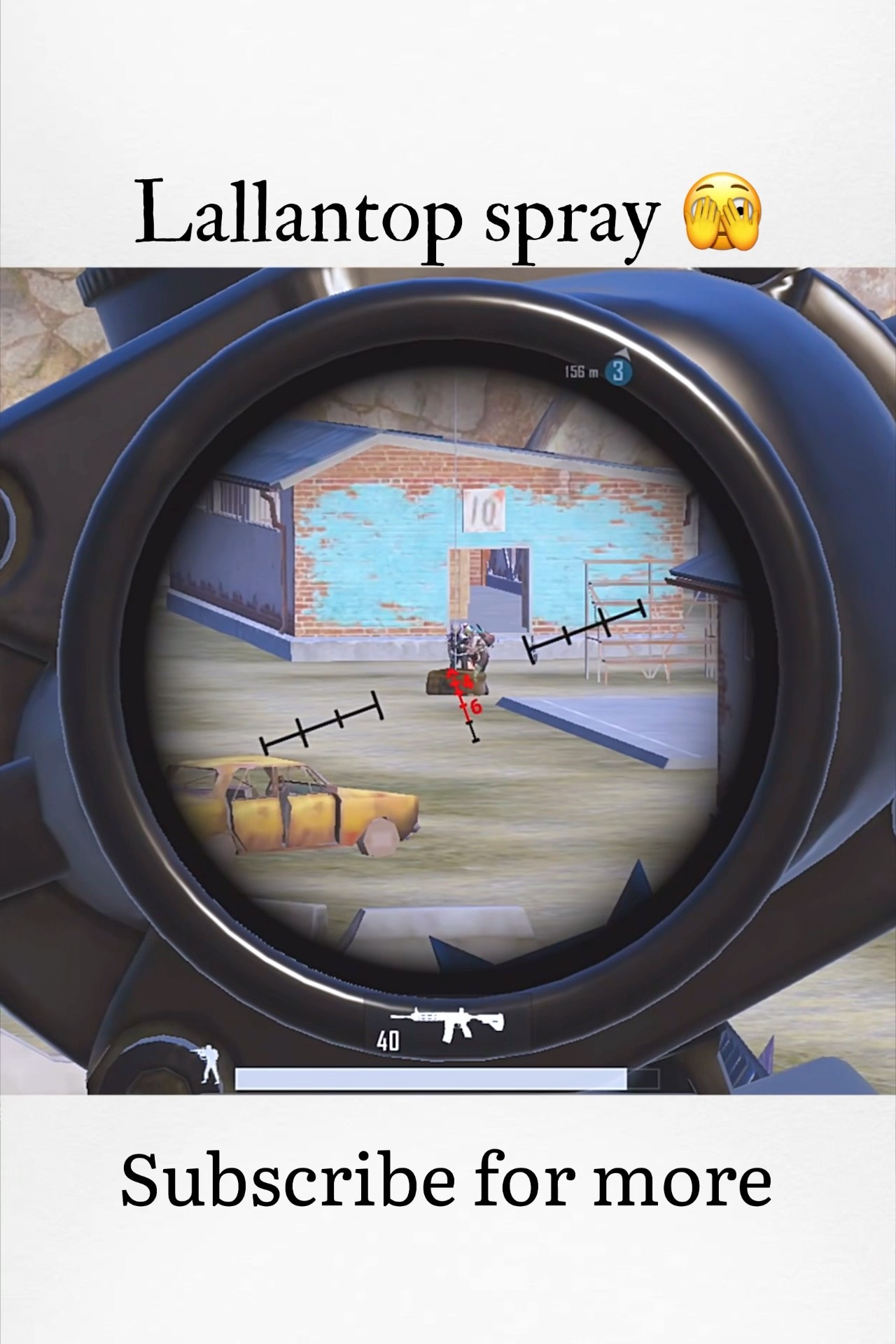 Spray ? Wait for @HunterGamingGg22 #pubgmobile #bgmi