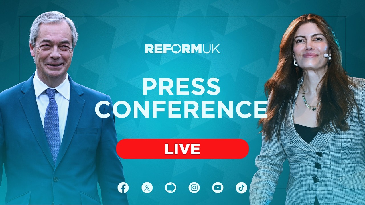 Watch LIVE as Nigel Farage and Laila Cunningham make a special announcement.